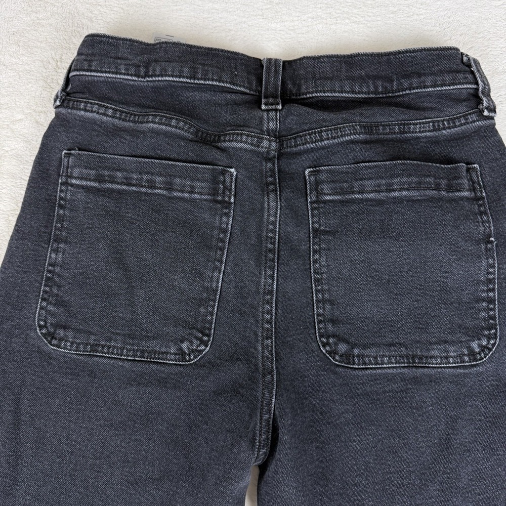 Hollister Men's Baggy Black Washed Denim Jeans Size W30 L32 Y2K - Picture 9 of 9
